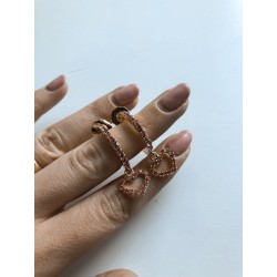 ORECCHINI CIRCLE LOVE 1,5