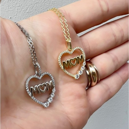 COLLANA HEART MOM