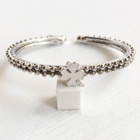 BRACCIALE RIGIDO IN METALLO CON SOGGETTO