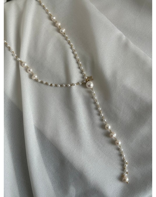 COLLANA ROSARIO CON PERLE COLLANA ROSARIO CON PERLE