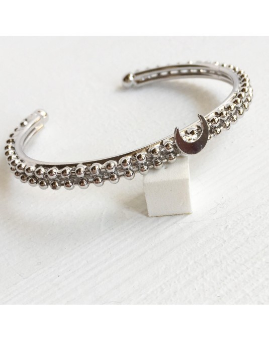 BRACCIALE RIGIDO IN METALLO CON SOGGETTO BRACCIALE RIGIDO IN METALLO CON SOGGETTO