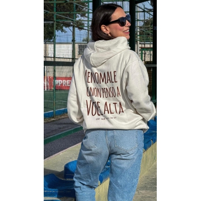 FELPA MENOMALE CHE NON PENSO A VOCE ALTA