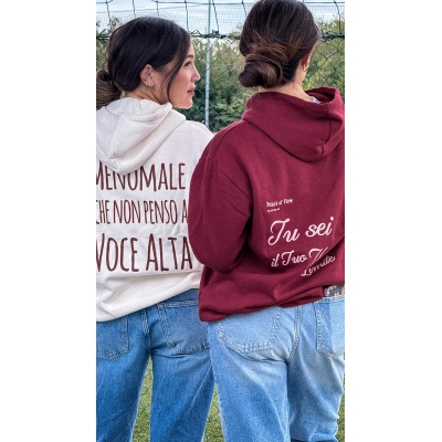 FELPA TU SEI IL TUO UNICO LIMITE