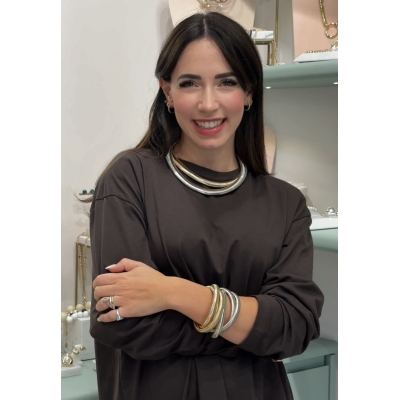 BRACCIALE SNAKE INTRECCIATO.