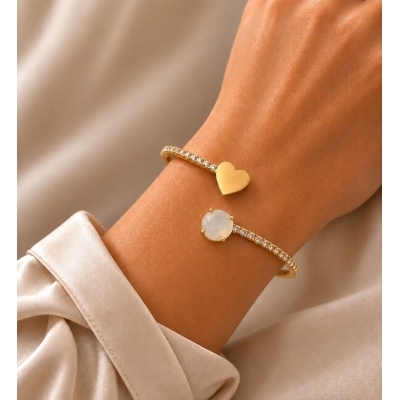 BRACCIALE AURELIA CON CUORE