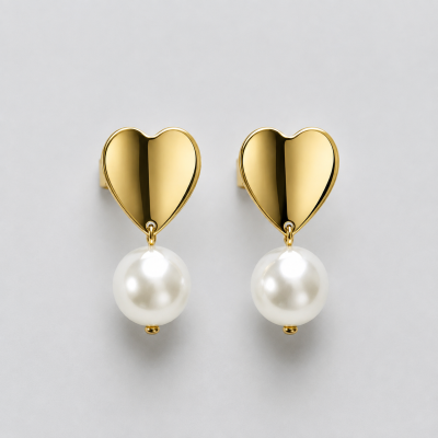 ORECCHINI CELINE CON CUORE
