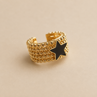 ANELLO NEREA CON STELLA