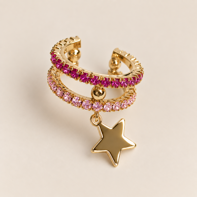 ANELLO SHINE CON STELLA