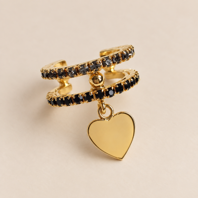ANELLO SHINE CON CUORE