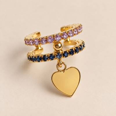 ANELLO SHINE CON CUORE