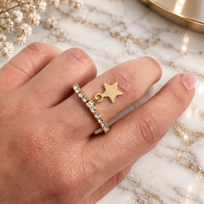 ANELLO STARLIGHT CON STELLA