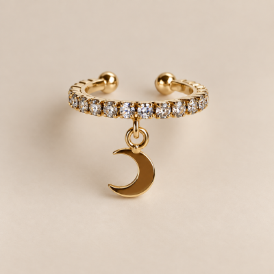 ANELLO STARLIGHT CON LUNA