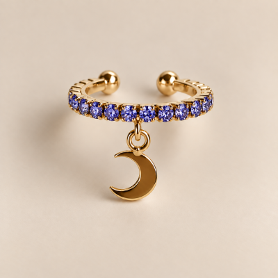 ANELLO STARLIGHT CON LUNA