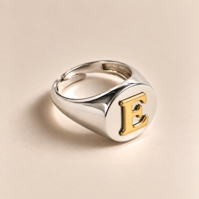ANELLO CHEVALIER CON LETTERA