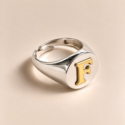 ANELLO CHEVALIER CON LETTERA