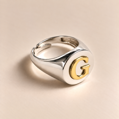 ANELLO CHEVALIER CON LETTERA