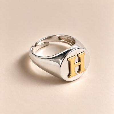 ANELLO CHEVALIER CON LETTERA