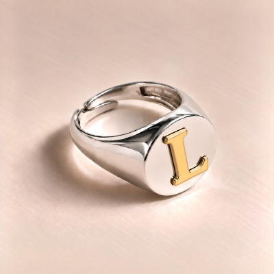 ANELLO CHEVALIER CON LETTERA