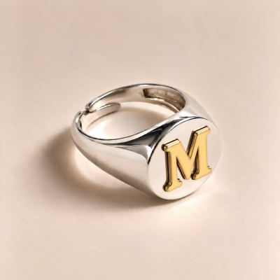 ANELLO CHEVALIER CON LETTERA