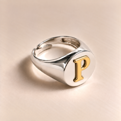 ANELLO CHEVALIER CON LETTERA