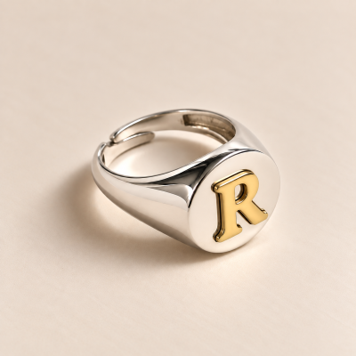 ANELLO CHEVALIER CON LETTERA