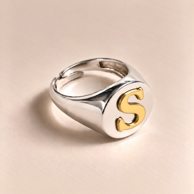 ANELLO CHEVALIER CON LETTERA