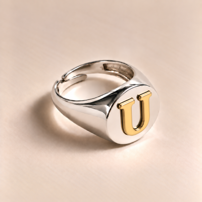 ANELLO CHEVALIER CON LETTERA
