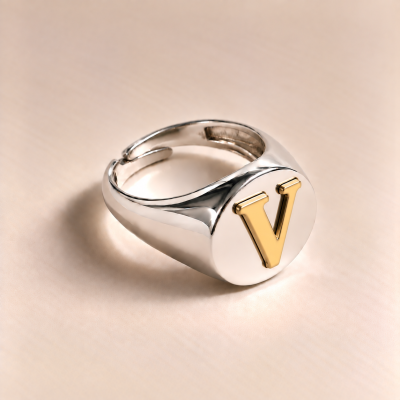 ANELLO CHEVALIER CON LETTERA