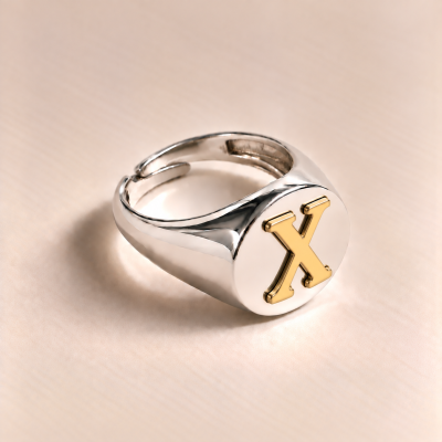 ANELLO CHEVALIER CON LETTERA