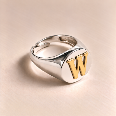 ANELLO CHEVALIER CON LETTERA