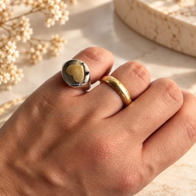 ANELLO CHEVALIER CON CUORE