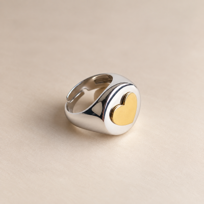 ANELLO CHEVALIER CON CUORE