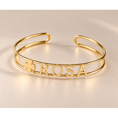 BRACCIALE CON NOME IN METALLO